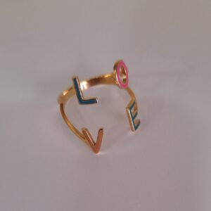 Anillo ajustable.