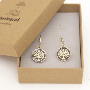 Pendientes árbol de la vida.
