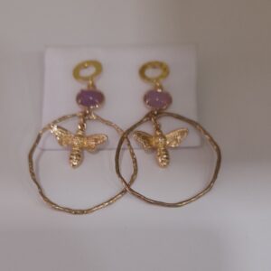 Pendientes largos.
