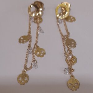 pendientes largos.