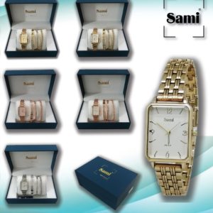 conjunto reloj + puseras