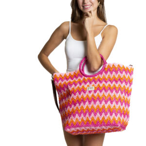 Bolso playa Tantren Trébol.